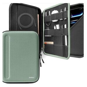 tomtoc Portfolio Case for 13 Inch iPad Pro M4 iPad Air M2 Cactus Green NEW